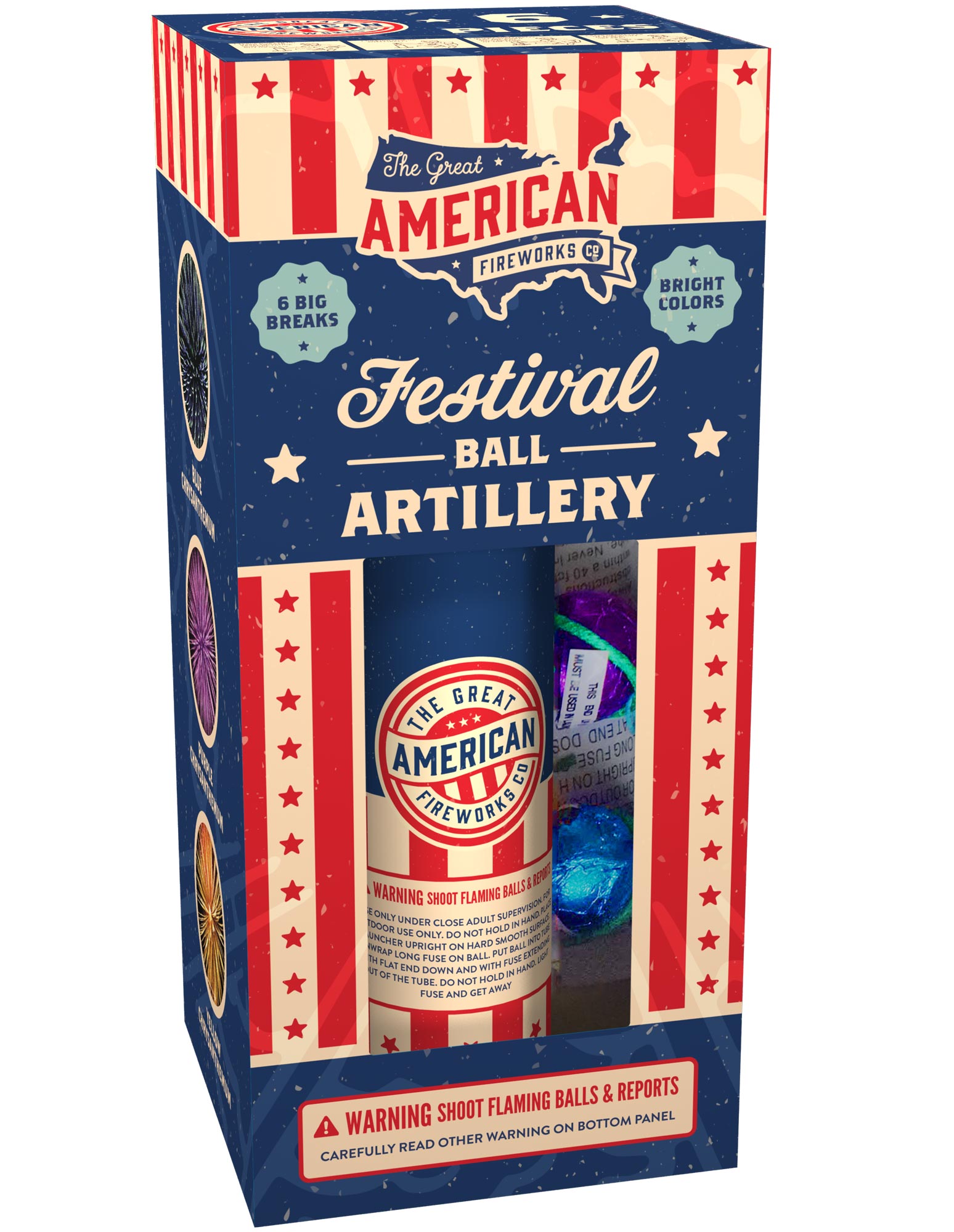 Festival Ball Artillery: Superior Fireworks Retail