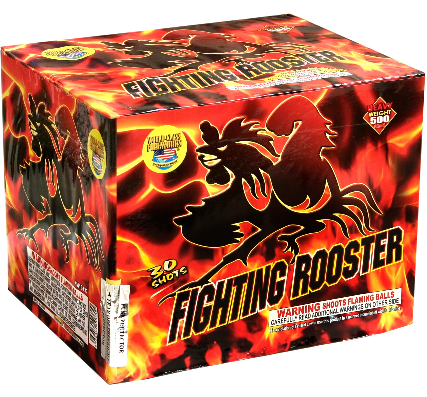 fighting rooster figurine