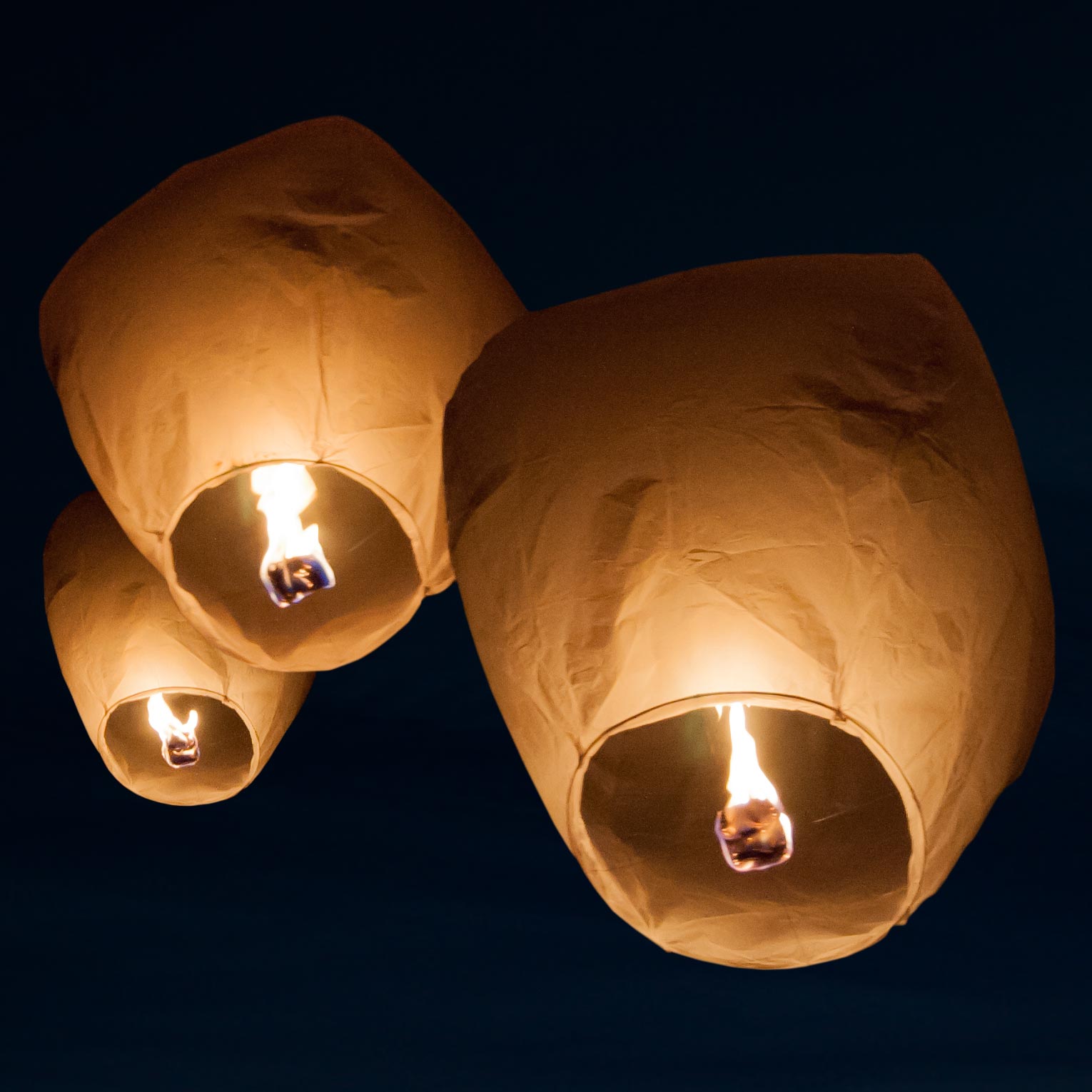 small sky lanterns