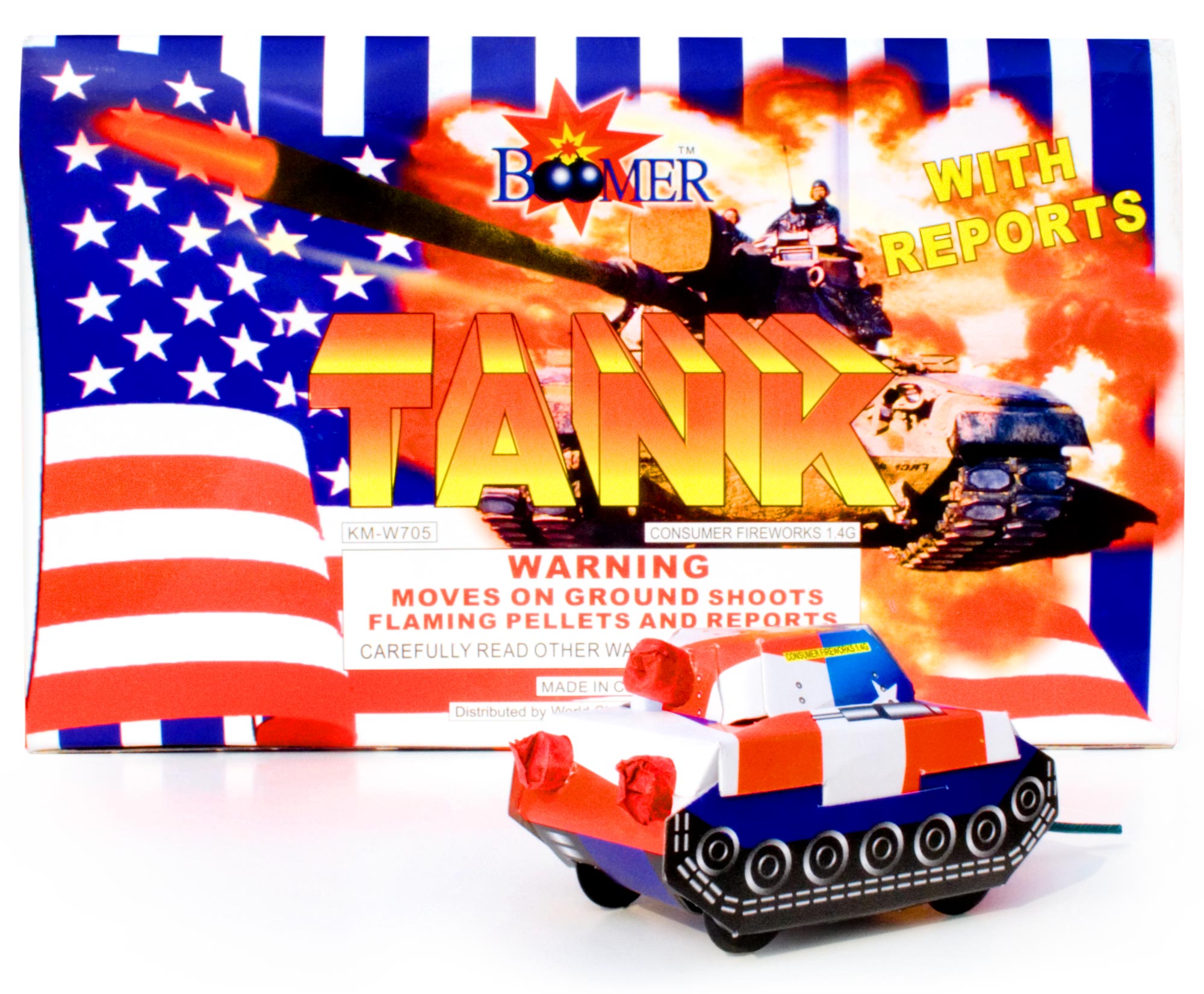 rc tank battle fireworks