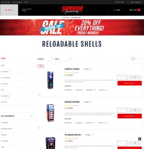 New Superior Fireworks Website