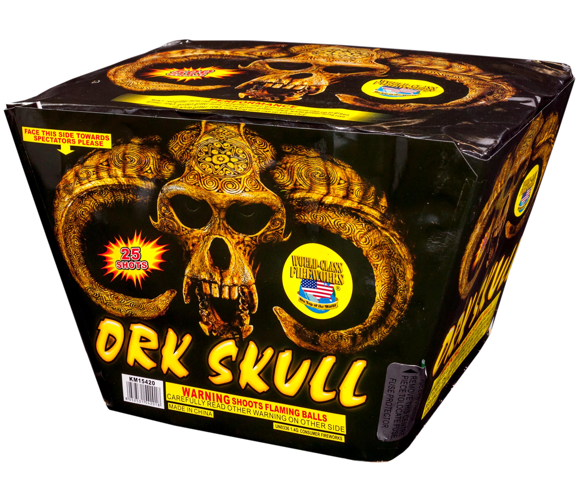 Ork Skull: Superior Fireworks Retail